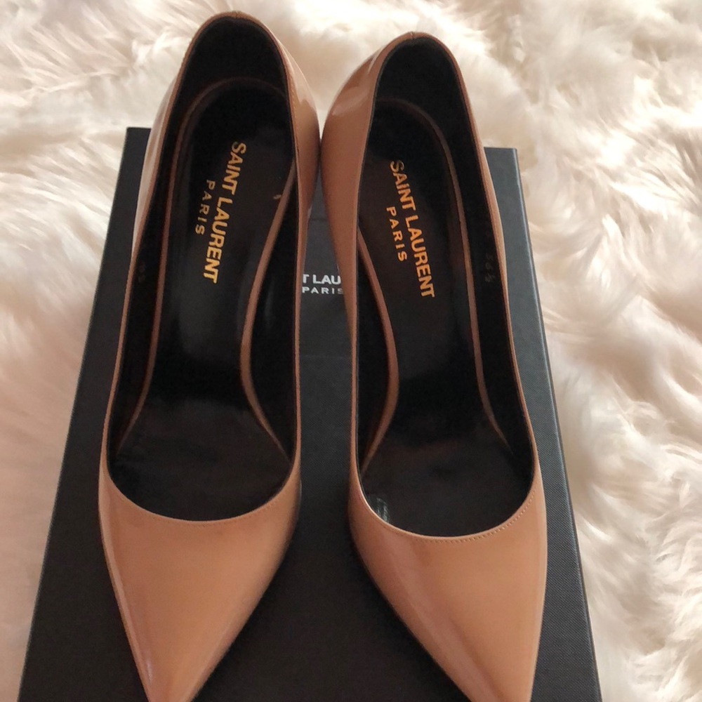 Saint Laurent Nude Heels